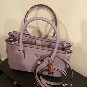 Coach Purple Satchel Bag
